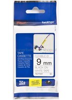 Brother TZE-FX221 flexible tape zwart op wit breedte 9 mm