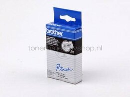 Brother TC-M91 zwart op transparant breedte 9 mm