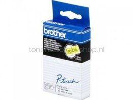 Brother TC-C01 zwart op geel breedte 12 mm
