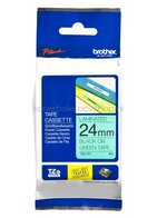 Brother TZE-751 zwart op groen breedte 24 mm
