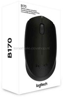 Logitech B170 Wireless USB Muis Zwart