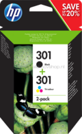HP 301 Multipack zwart en kleur