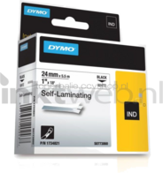 Dymo 1734821 zwart op wit breedte 24 mm