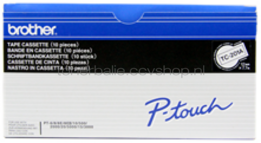 Brother TC201A zwart op wit breedte 12 mm