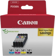 Canon CLI-581 4-pack zwart en kleur