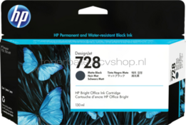 HP 728 mat zwart