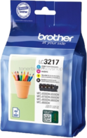 Brother LC-3217 Multipack zwart en kleur