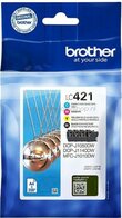 Brother LC-421 Multipack 4-pack zwart en kleur