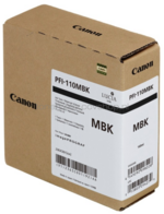Canon PFI-110MBK inktfles mat zwart